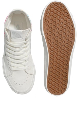(Women) Vans SK8-HI 'White Blue Red' VN0009QPBMB Shop (Women) Vans SK8-HI 'White Blue Red' VN0009QPBMB