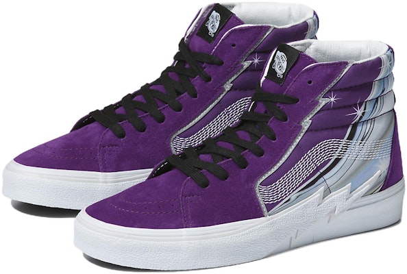 (W) Vans Sk8-Hi Bolt Chrome Flash Zapatos 'Acai Purple' VN0A5JIVBKE Lookbook (W) Vans Sk8-Hi Bolt Chrome Flash Zapatos 'Acai Purple' VN0A5JIVBKE