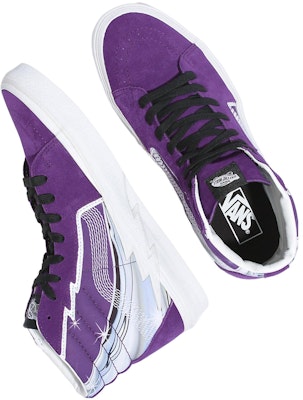 (W) Vans Sk8-Hi Bolt Chrome Flash Zapatos 'Acai Purple' VN0A5JIVBKE Shop (W) Vans Sk8-Hi Bolt Chrome Flash Zapatos 'Acai Purple' VN0A5JIVBKE