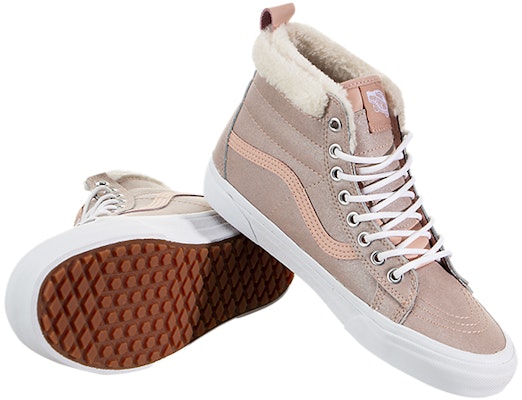 (Women) Vans Sk8-Hi MTE 'Metallic Soft Pink' VN0A33TXUC7 Shop (Women) Vans Sk8-Hi MTE 'Metallic Soft Pink' VN0A33TXUC7