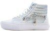Buy (Women) Vans Sk8-Hi Platform 2.0 Chain Velvet Ballad Blue VN0A3TKN4W1
