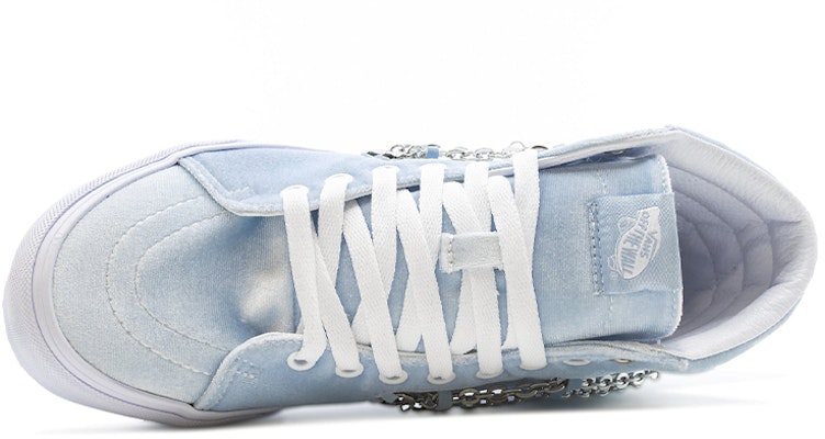 (Women) Vans Sk8-Hi Platform 2.0 Chain Velvet Ballad Blue VN0A3TKN4W1 Lookbook (Women) Vans Sk8-Hi Platform 2.0 Chain Velvet Ballad Blue VN0A3TKN4W1