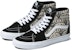(W) Vans Sk8-Hi Skull Tapestry Kasut 'Hitam Putih' VN0A7Q5N95X