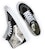 (W) Vans Sk8-Hi Skull Tapestry Kasut 'Hitam Putih' VN0A7Q5N95X