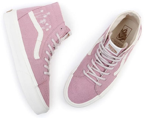 (Women) Vans Sk8-Hi Tapered Shoes 'Pink White' VN0A5KRUBD5 Shop (Women) Vans Sk8-Hi Tapered Shoes 'Pink White' VN0A5KRUBD5