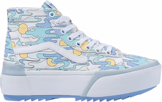 (Women) Vans Sk8-Hi Tapered Stacked 'UV Ink Sunwaves' VN0005U2ZEL (Women) Vans Sk8-Hi Tapered Stacked 'UV Ink Sunwaves' VN0005U2ZEL