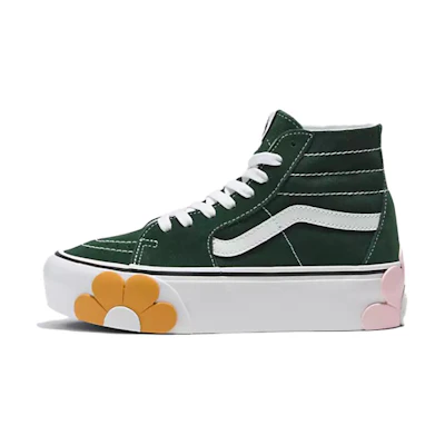 (W) Vans Sk8-Hi Tapered Stackform OSF 'Green Grey'