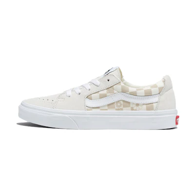 (W) Vans Sk8-Low Floral Check 'White'