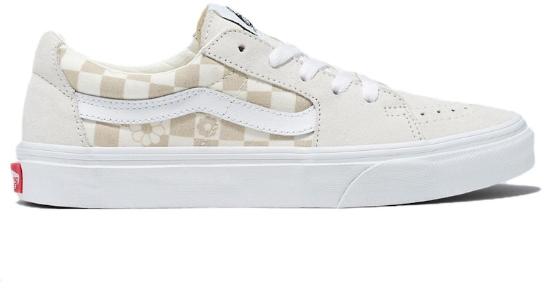 (W) Vans Sk8-Low Motif Bunga Kotak 'Putih' VN0009QRFS8 Order (W) Vans Sk8-Low Motif Bunga Kotak 'Putih' VN0009QRFS8