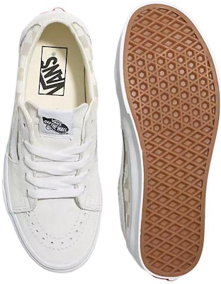 (W) Vans Sk8-Low Motif Bunga Kotak 'Putih' VN0009QRFS8 Shop (W) Vans Sk8-Low Motif Bunga Kotak 'Putih' VN0009QRFS8