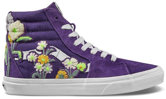 Vans SK8-HI Bunga Boucle Ungu Indigo/Putih Asli Sneaker VN0A4BV6TS8 Order Vans SK8-HI Bunga Boucle Ungu Indigo/Putih Asli Sneaker VN0A4BV6TS8