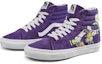 Lookbook Vans SK8-HI Bunga Boucle Ungu Indigo/Putih Asli Sneaker VN0A4BV6TS8