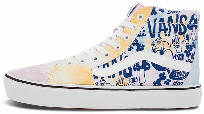 Vans SK8-HI Tie Dye Pastel Comfycush 'Putih Biru Merah Jambu' VN0A7TNOB1Y Buy Vans SK8-HI Tie Dye Pastel Comfycush 'Putih Biru Merah Jambu' VN0A7TNOB1Y