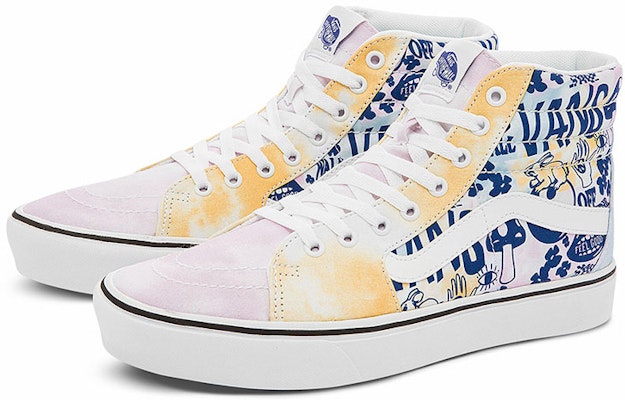 Vans SK8-HI Tie Dye Pastel Comfycush 'Putih Biru Merah Jambu' VN0A7TNOB1Y Order Vans SK8-HI Tie Dye Pastel Comfycush 'Putih Biru Merah Jambu' VN0A7TNOB1Y
