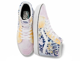Vans SK8-HI Tie Dye Pastel Comfycush 'Putih Biru Pink' VN0A7TNOB1Y Shop Vans SK8-HI Tie Dye Pastel Comfycush 'Putih Biru Pink' VN0A7TNOB1Y