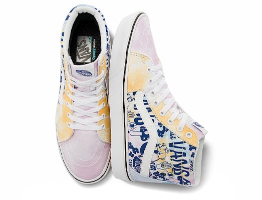 Vans SK8-HI Tie Dye Pastel Comfycush 'Putih Biru Merah Jambu' VN0A7TNOB1Y Shop Vans SK8-HI Tie Dye Pastel Comfycush 'Putih Biru Merah Jambu' VN0A7TNOB1Y