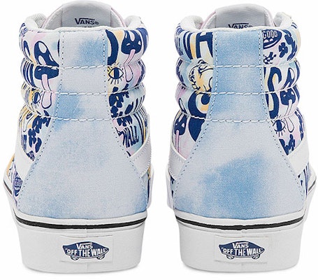 Vans SK8-HI Tie Dye Pastel Comfycush 'Putih Biru Merah Jambu' VN0A7TNOB1Y Purchase Vans SK8-HI Tie Dye Pastel Comfycush 'Putih Biru Merah Jambu' VN0A7TNOB1Y