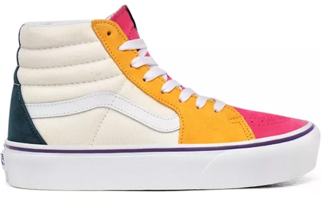 Vans Mini Cord SK8-HI Platform 2.0 Putih/Kuning/Merah VN0A3TKNWVY Order Vans Mini Cord SK8-HI Platform 2.0 Putih/Kuning/Merah VN0A3TKNWVY