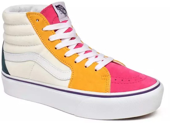 Vans Mini Cord SK8-HI Platform 2.0 Putih/Kuning/Merah VN0A3TKNWVY Lookbook Vans Mini Cord SK8-HI Platform 2.0 Putih/Kuning/Merah VN0A3TKNWVY