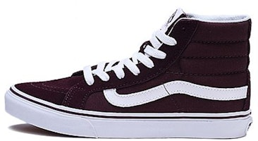 Vans SK8-HI Slim Sneakers Deep-Wine Wine Red VN0A32R2LV6 Vans SK8-HI Slim Sneakers Deep-Wine Wine Red VN0A32R2LV6