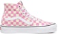 Kasut Vans Checkerboard SK8-HI Tapered Pink VN0A4U16XHV