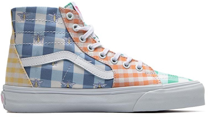 (W) Vans SK8 HI Tapered 'Kotak-Kotak Warna-Warni' VN0A4U16ASX Order (W) Vans SK8 HI Tapered 'Kotak-Kotak Warna-Warni' VN0A4U16ASX