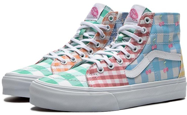 (W) Vans SK8 HI Tapered 'Kotak-Kotak Warna-Warni' VN0A4U16ASX Lookbook (W) Vans SK8 HI Tapered 'Kotak-Kotak Warna-Warni' VN0A4U16ASX