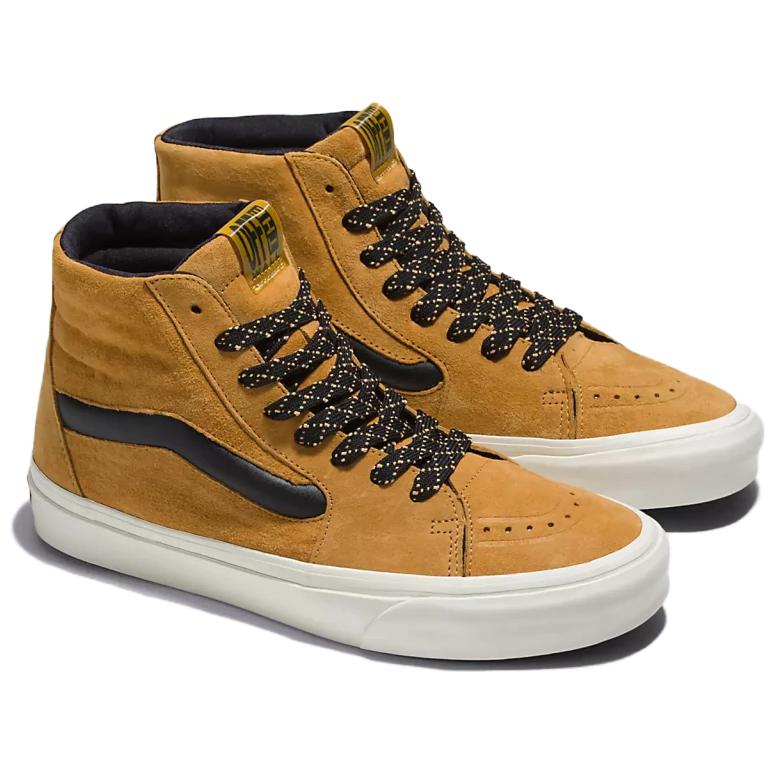 (W) Vans SK8 HI XL 'Honey Gold Black' 圖 3