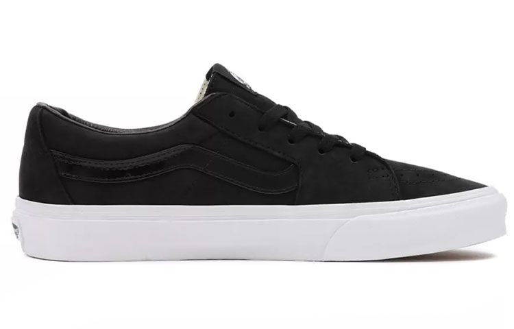 Vans Matte Shine SK8-Low 'Black White' 圖 2