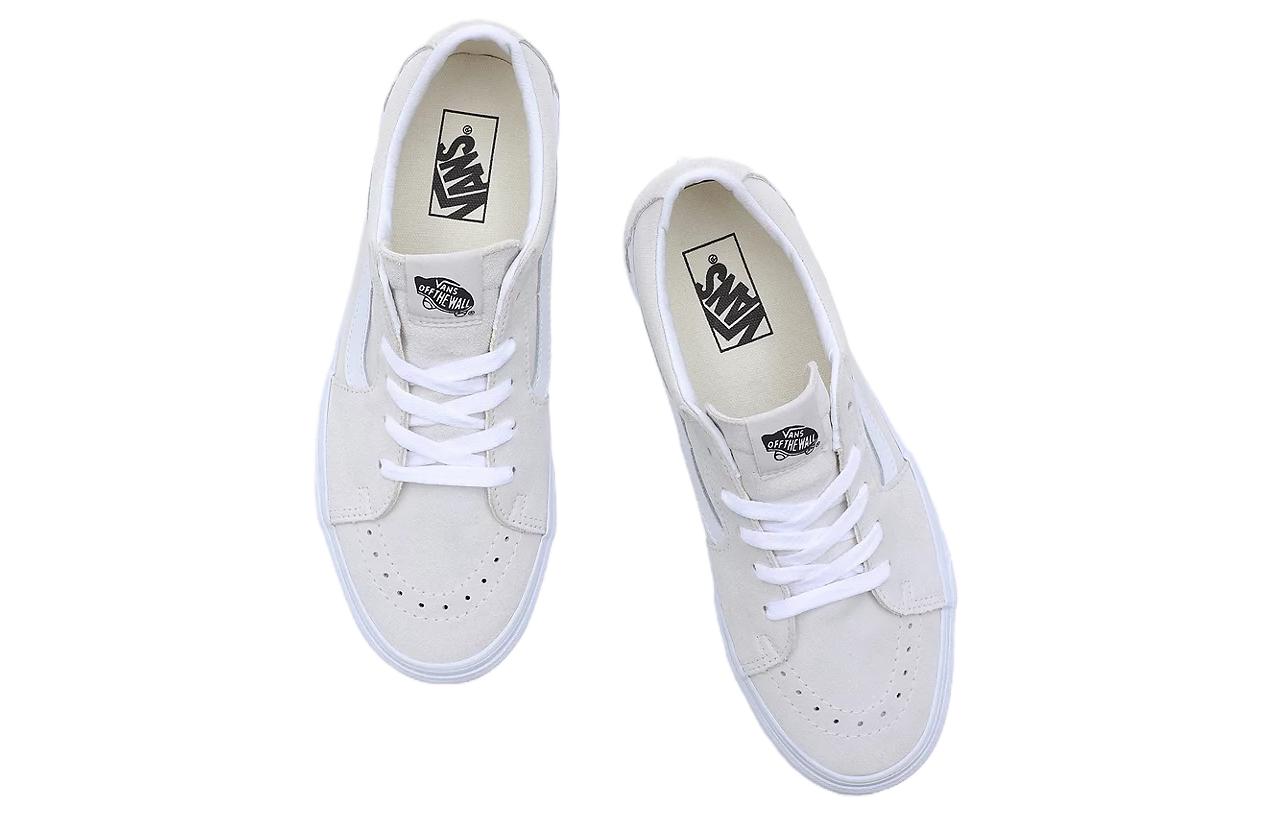 Shop (W) Vans Sk8 低帮款 '白色米色' VN0009QRBUH