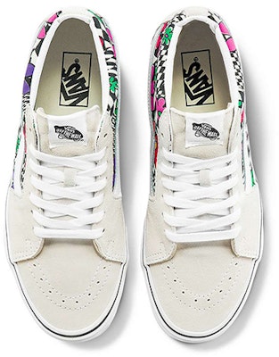 Vans SK8-Mid Flower Plaid White/Grey VN0A3WM340G Lookbook Vans SK8-Mid Flower Plaid White/Grey VN0A3WM340G