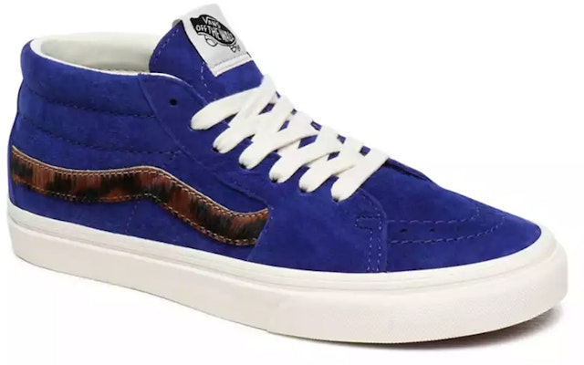 Vans SK8-Mid 麂皮皇家蓝/小牛毛鞋款 VN0A3WM3XHZ Lookbook Vans SK8-Mid 麂皮皇家蓝/小牛毛鞋款 VN0A3WM3XHZ