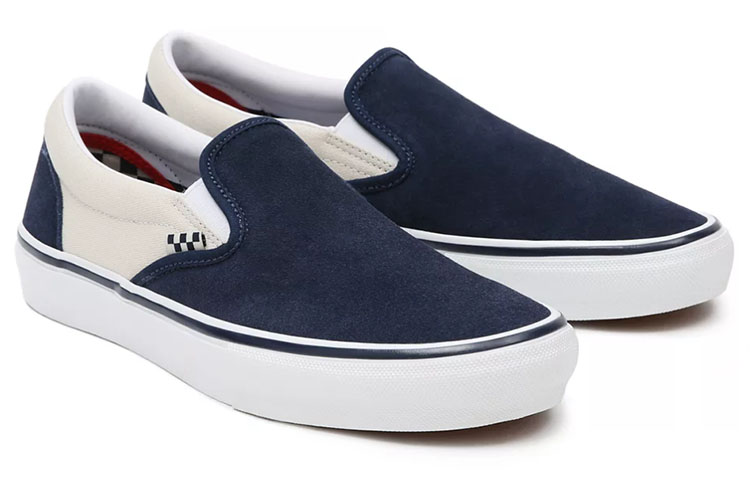 Vans Skate Slip-On 'Blue White' 圖 3