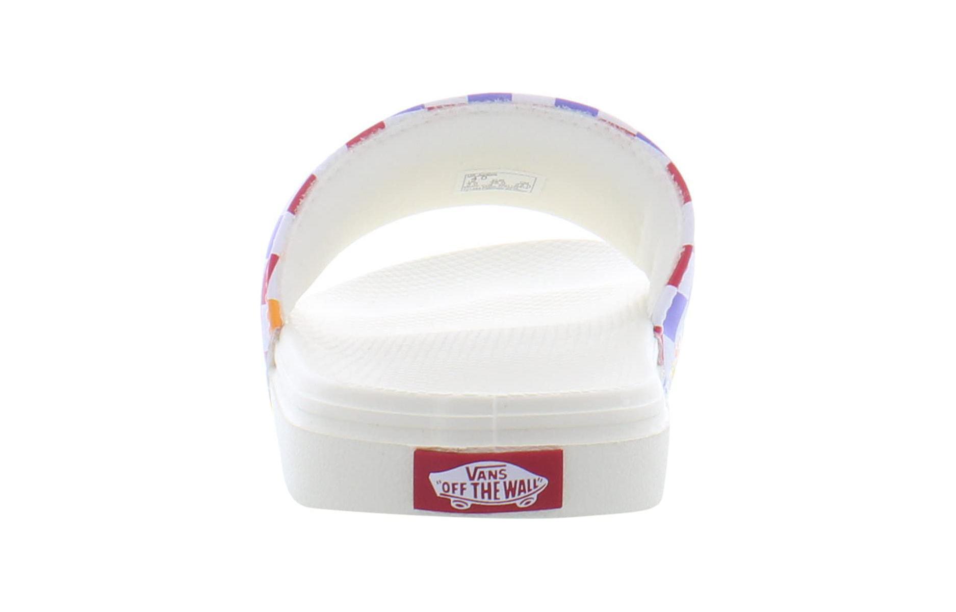 Shop Vans Slide-on 舒適百搭 一字拖鞋 女款 白