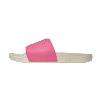 (W) Vans Slide-On Slippers 'White Pink'