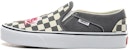 (W) Vans Slip-On Kasut Skateboard Kotak-Kotak Rose 'Kelabu Putih' VN0A45JMXNV