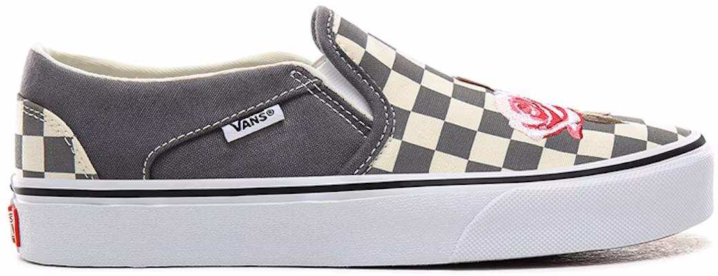 (Women) Vans slip-on Skate shoes Checkered Rose 'Grey White' VN0A45JMXNV Order (Women) Vans slip-on Skate shoes Checkered Rose 'Grey White' VN0A45JMXNV