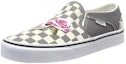 Lookbook (W) Vans Slip-On Kasut Skateboard Kotak-Kotak Rose 'Kelabu Putih' VN0A45JMXNV