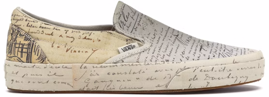 (Women) Vans Slip-On Van Gogh Letters VA38F7U7T (Women) Vans Slip-On Van Gogh Letters VA38F7U7T