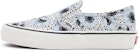 (W) Vans Slip-On VR3 'Biru Putih Hitam' VN0A4BX8Y6Z