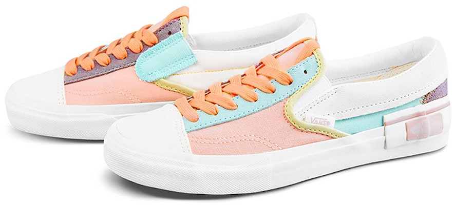 Vans Slip-On Cap 'White Blue Pink' VN0A3WM524D Order Vans Slip-On Cap 'White Blue Pink' VN0A3WM524D