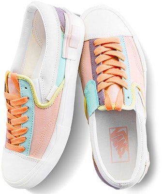 Vans Slip-On Cap 'White Blue Pink' VN0A3WM524D Shop Vans Slip-On Cap 'White Blue Pink' VN0A3WM524D