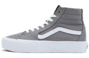 (Women) Vans Suede SK8-Hi Tapered VR3 Shoes 'Grey White' VN0009Q0BGF (Women) Vans Suede SK8-Hi Tapered VR3 Shoes 'Grey White' VN0009Q0BGF