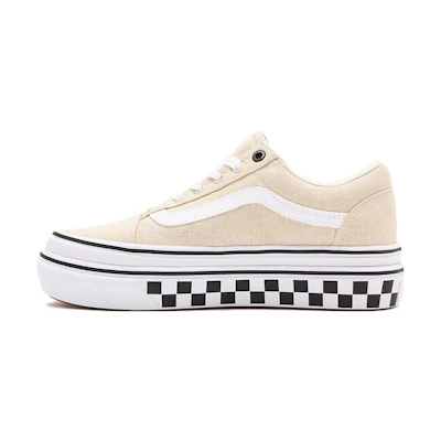 (W) Vans Super Comfycush Old Skool Shoes 'Sandshell White'