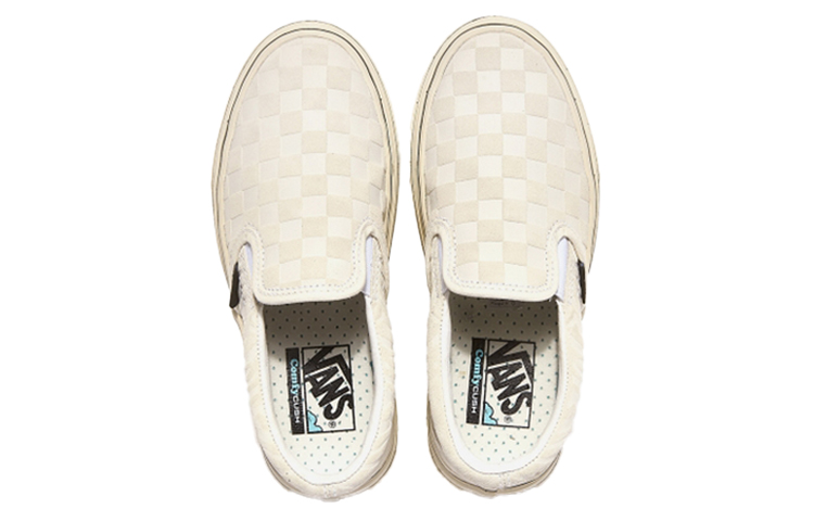 Lookbook (W) Vans Super Comfycush Slip-On Beige Creme Damen/Herren Sneakers VN0A4U1F17Q