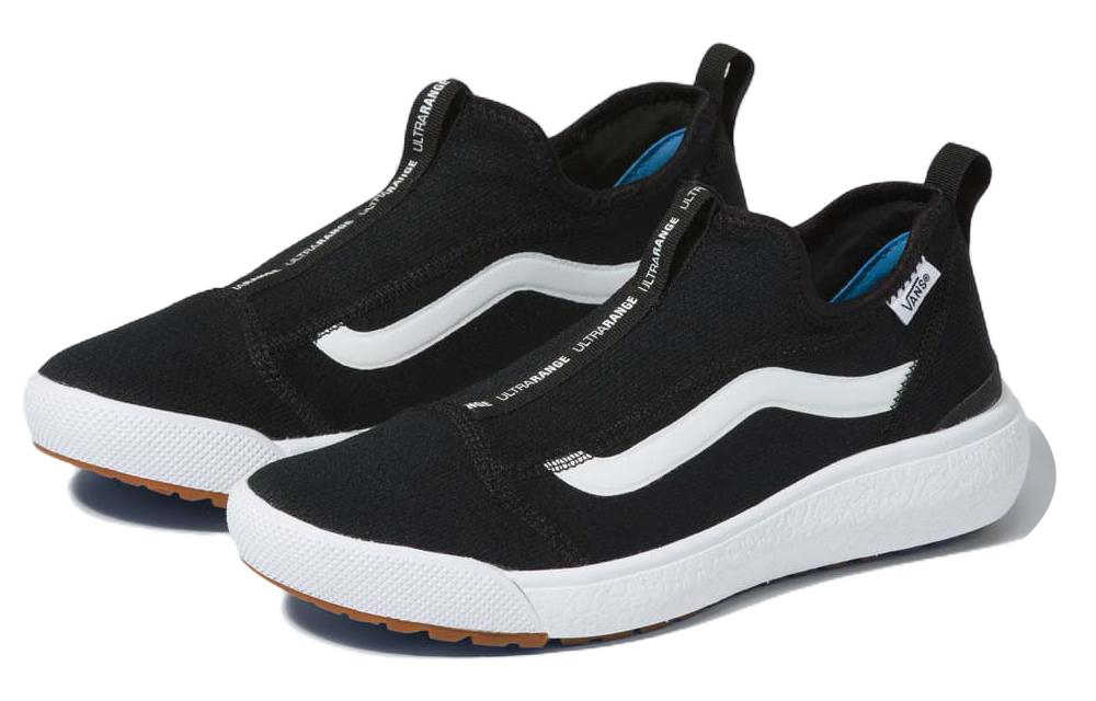 Lookbook (W) Sepatu Vans UltraRange Exo Slip 'Hitam Putih Asli' VN0A5HFBG0T