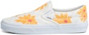 (W) Kasut Vans Slip-On Checkerboard Floral 'Putih Kuning' VN0A5AO8JVY