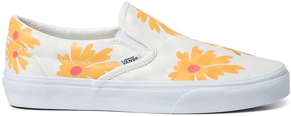 (W) Kasut Vans Slip-On Checkerboard Floral 'Putih Kuning' VN0A5AO8JVY Order (W) Kasut Vans Slip-On Checkerboard Floral 'Putih Kuning' VN0A5AO8JVY
