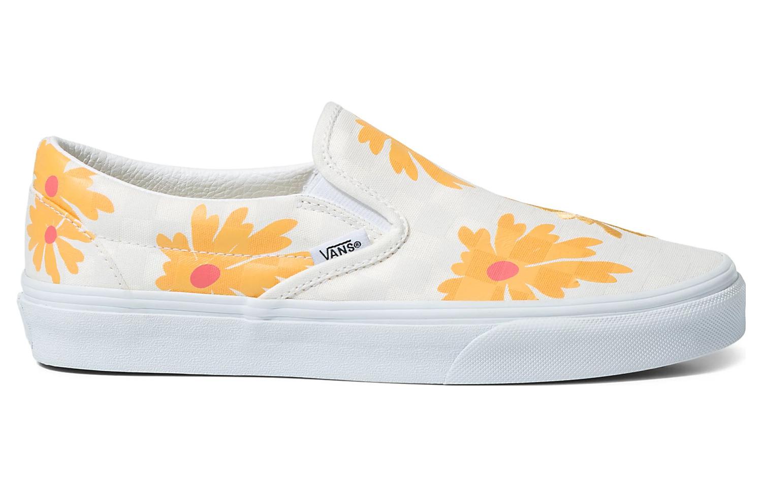 Order (W) Vans 懒人鞋 方格花卉鞋 '白黄' VN0A5AO8JVY