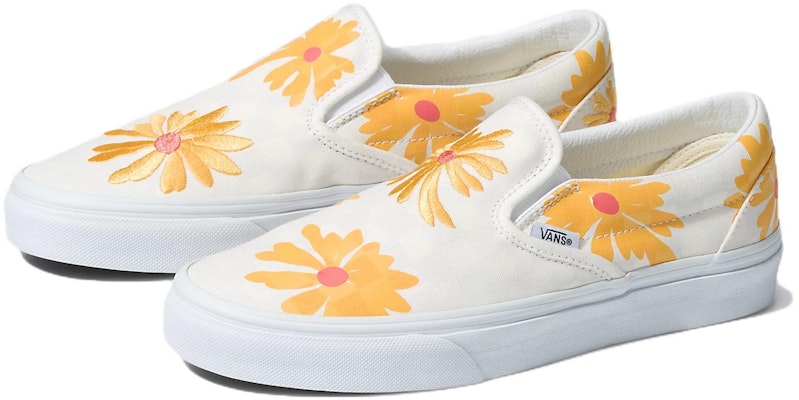 (W) Kasut Vans Slip-On Checkerboard Floral 'Putih Kuning' VN0A5AO8JVY Lookbook (W) Kasut Vans Slip-On Checkerboard Floral 'Putih Kuning' VN0A5AO8JVY